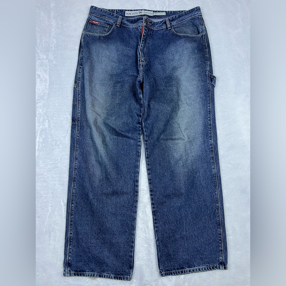 Vintage Y2K Ecko Unltd Baggy Carpenter Jeans 40x32